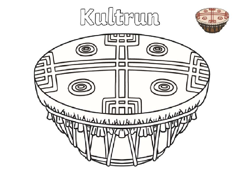 Kultrun_mapuche puzzle en ligne