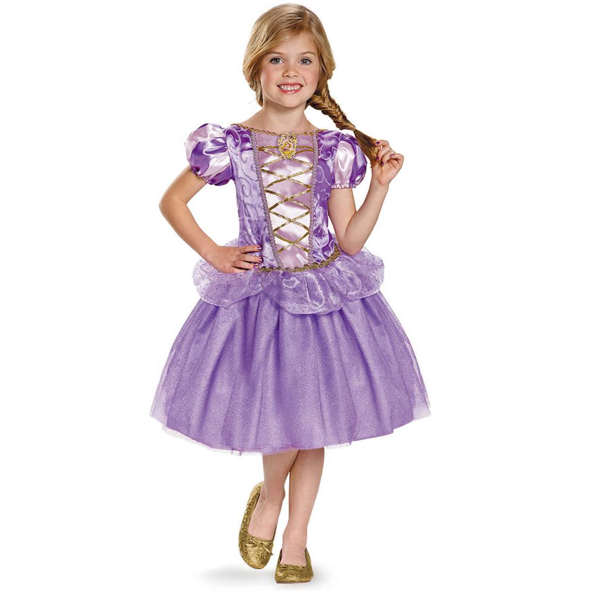 Disney's Tangled Rapunzel Girls Classic Costume - Pussel online