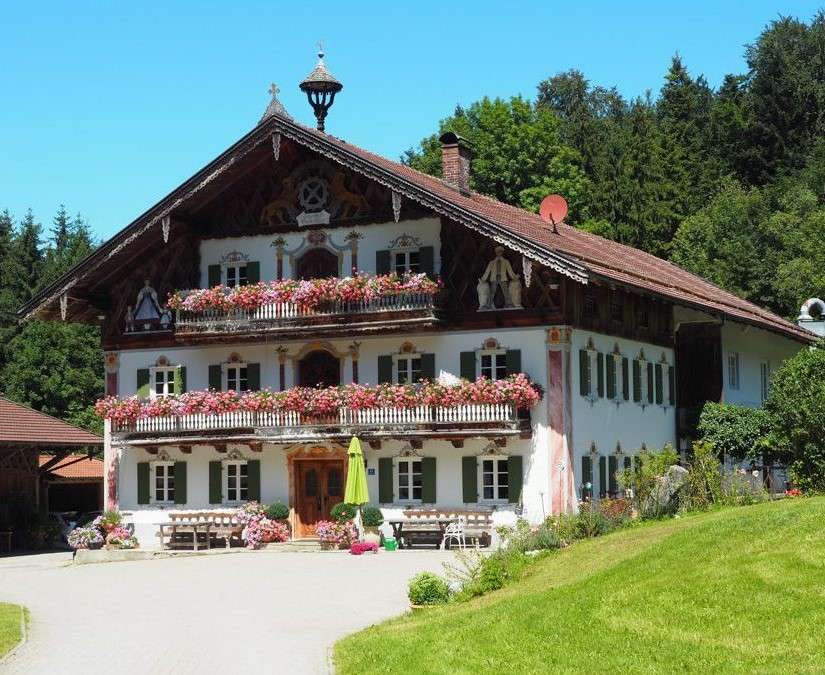 Hotel en Baviera rompecabezas en línea