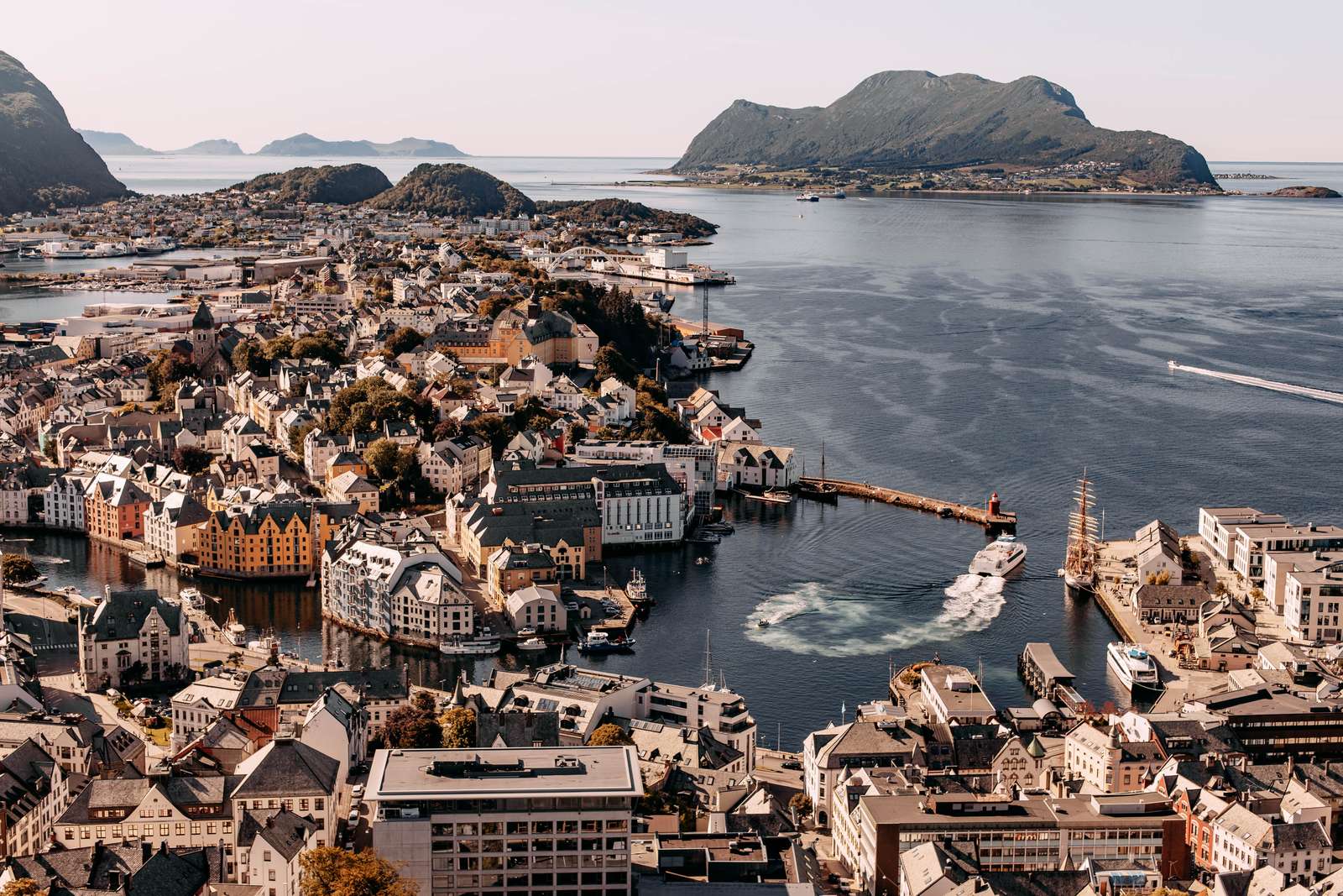 Ålesund, Norvège puzzle en ligne
