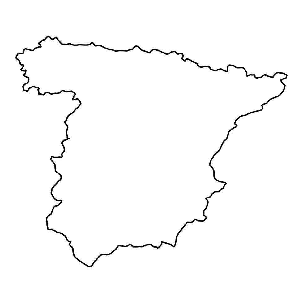 Kaart van Spanje legpuzzel online