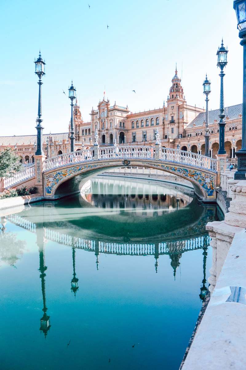 Fluss in Sevilla Puzzlespiel online