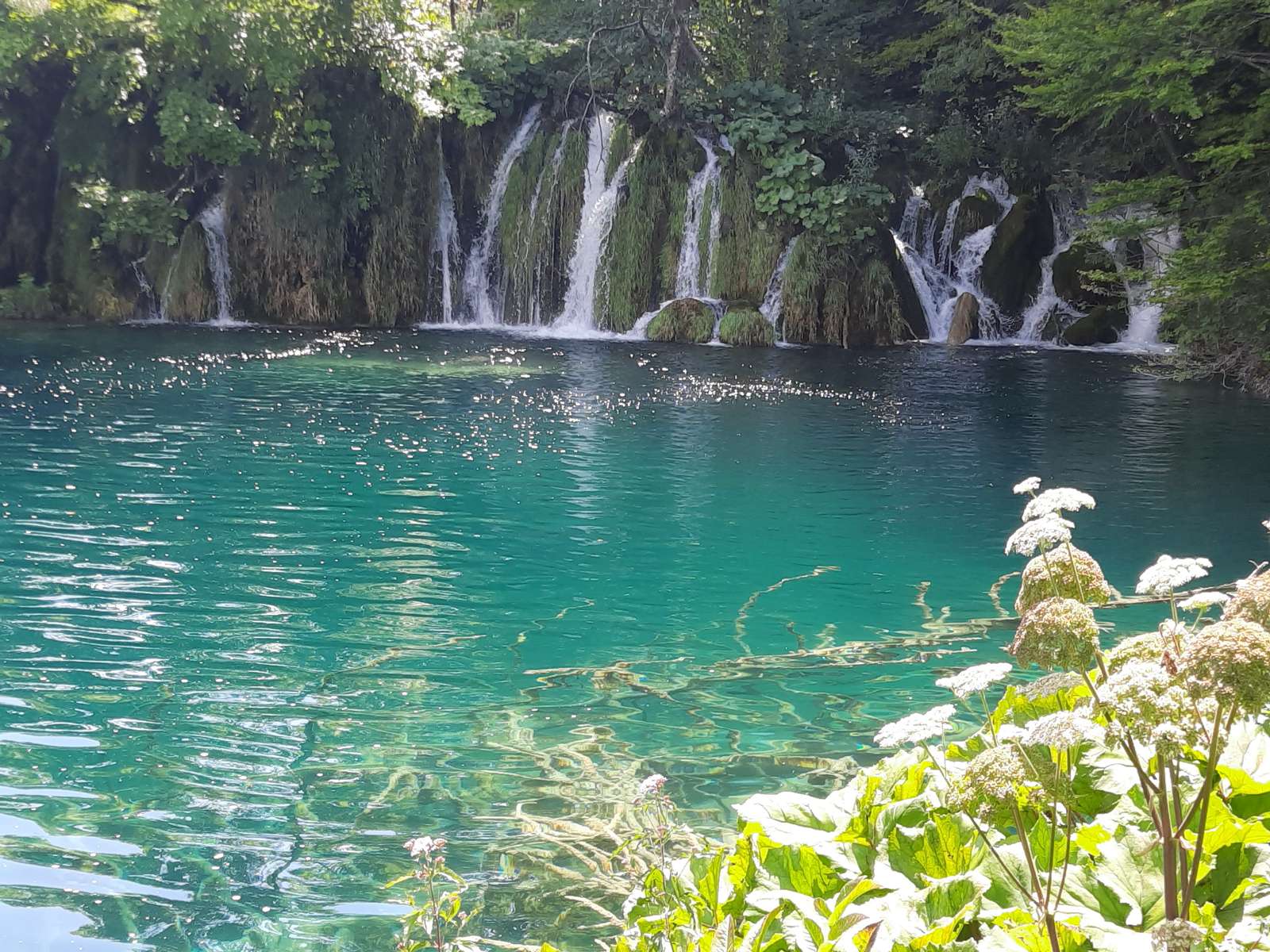 Chorvatsko Plitvická jezera skládačky online