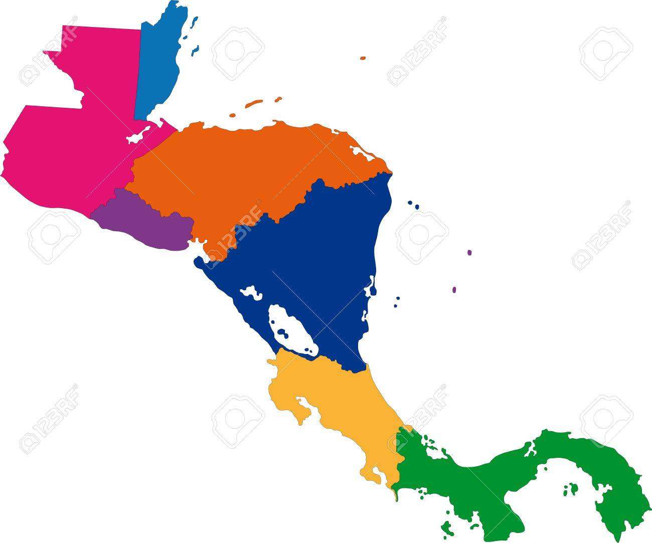 Mapa da América Central puzzle online