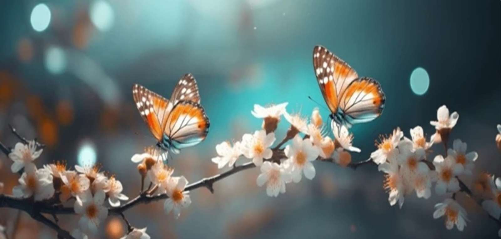 Жук Льодер і два жовті метелики пазл онлайн