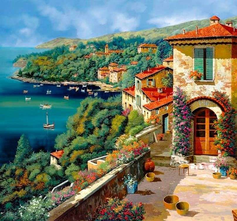 Coasta Amalfi jigsaw puzzle online