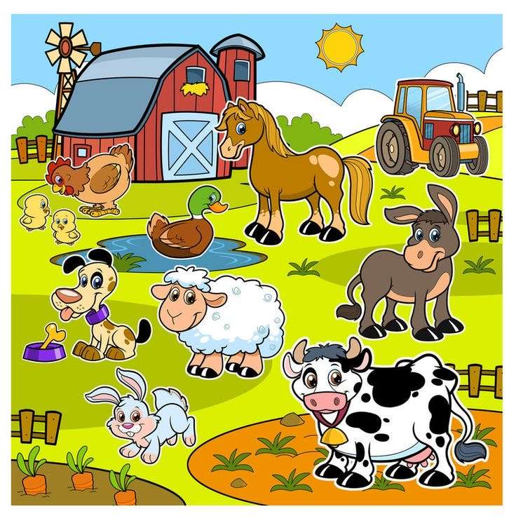 In the village yard jigsaw puzzle online