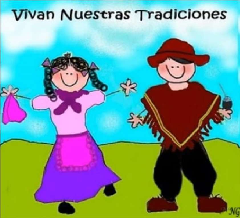 Argentinische Traditionen Online-Puzzle