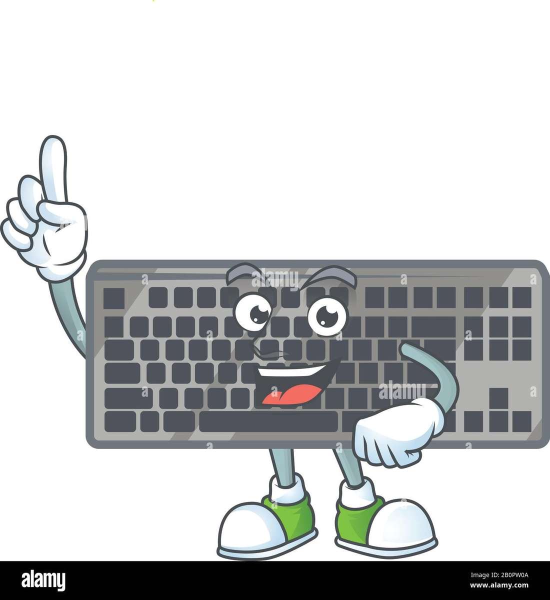 Tastatur für Kinder, Computerteile Online-Puzzle