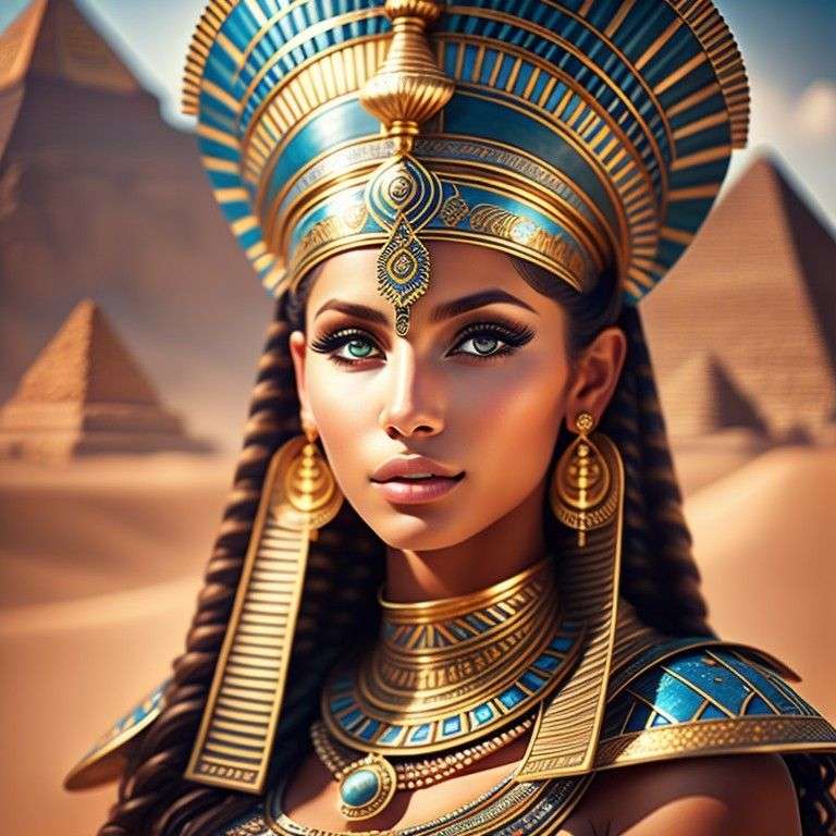 princesa do Egito puzzle online