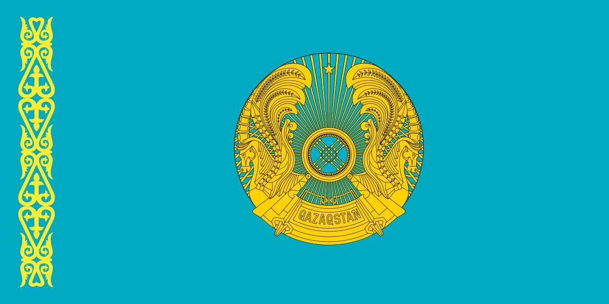 Знаме на Казахстан онлайн пъзел