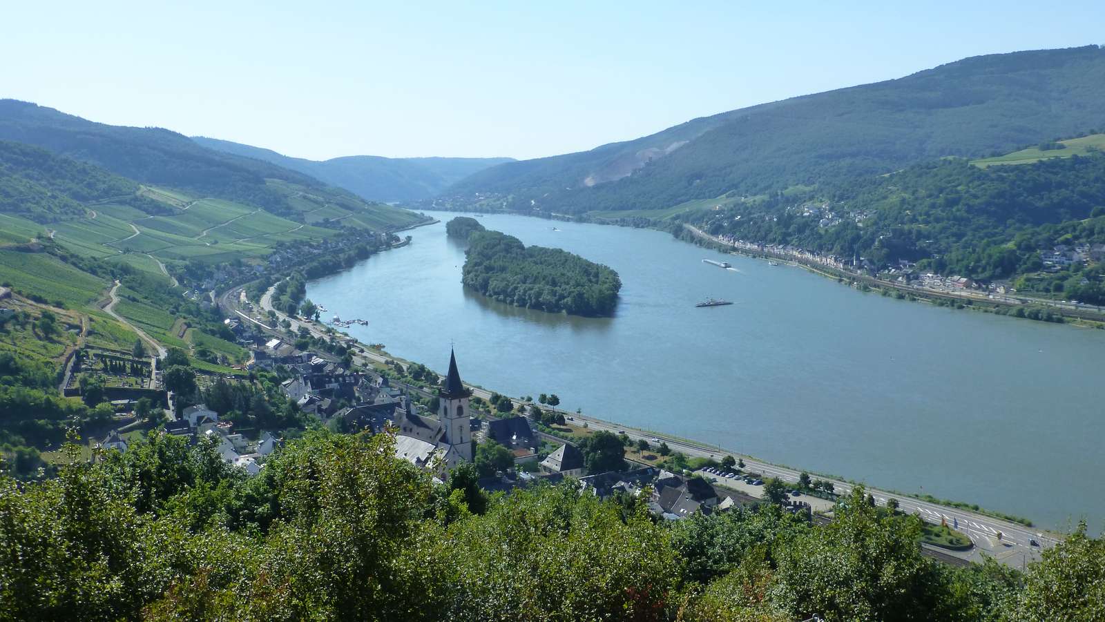 Ostrov im Rhein skládačky online