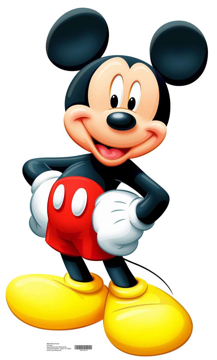 Mickey muis online puzzel