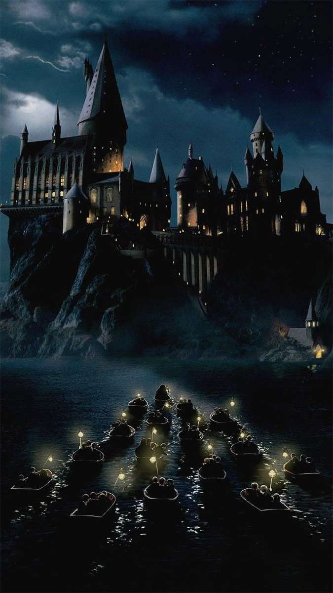 Hogwarts dunkle Nacht Puzzlespiel online