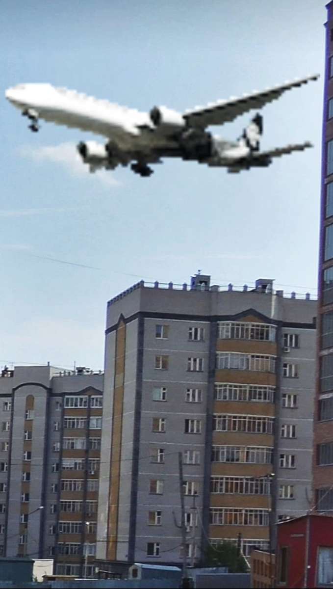 Казан Ноксински спускащ се самолет Azino-2 Излитане онлайн пъзел