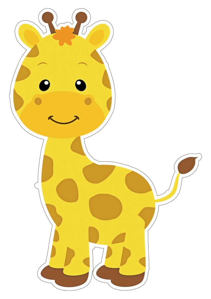 Angolese giraffe legpuzzel online