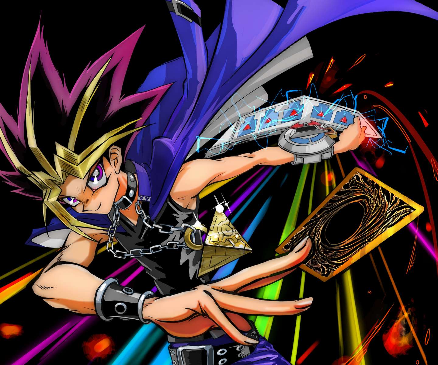 Yami Yugi. rompecabezas en línea