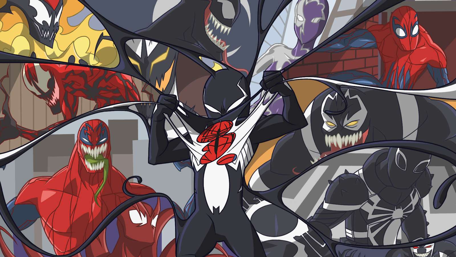 Venom Multiverse. online puzzle