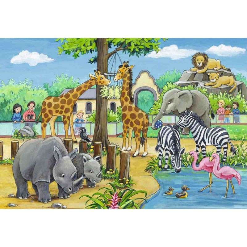 Zoo-Puzzle Online-Puzzle