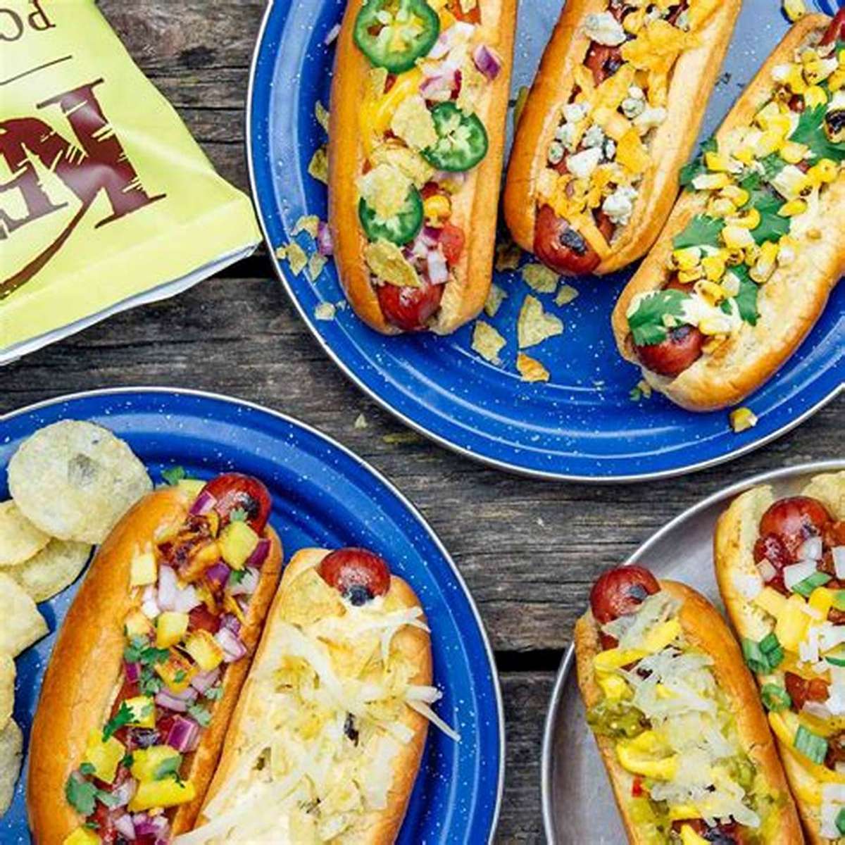Hotdogs for Luch - online puzzle