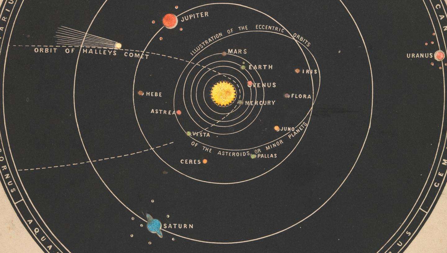 Sistema solar rompecabezas en línea