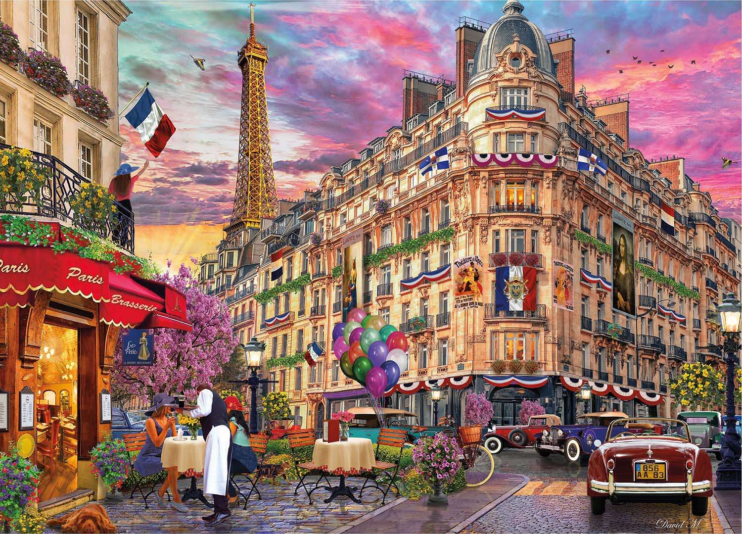 Schönes Paris Online-Puzzle