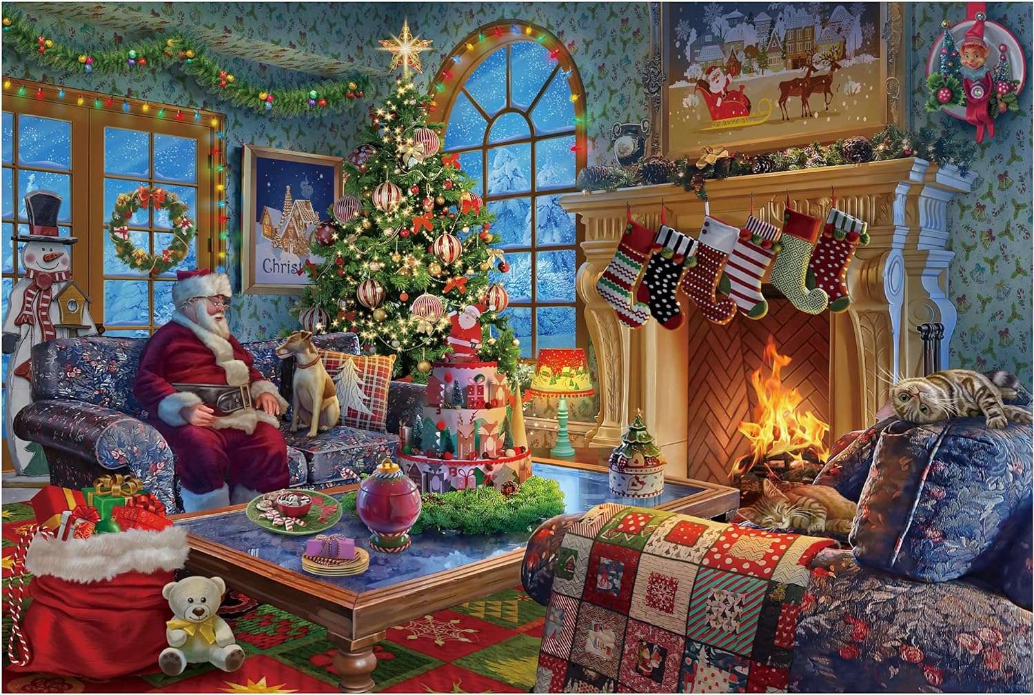 Babbo Natale. - puzzle online