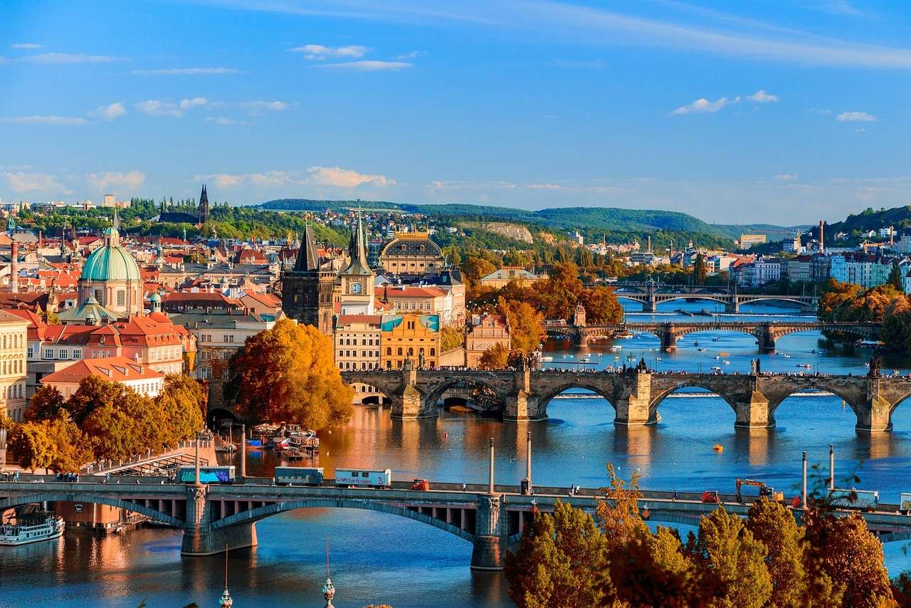 Bridges in Prague online puzzle