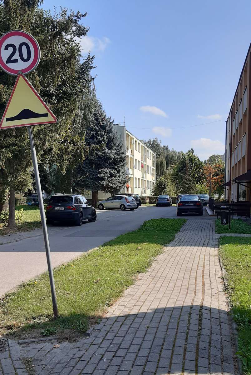 Rue Portowa à Sandomierz puzzle en ligne