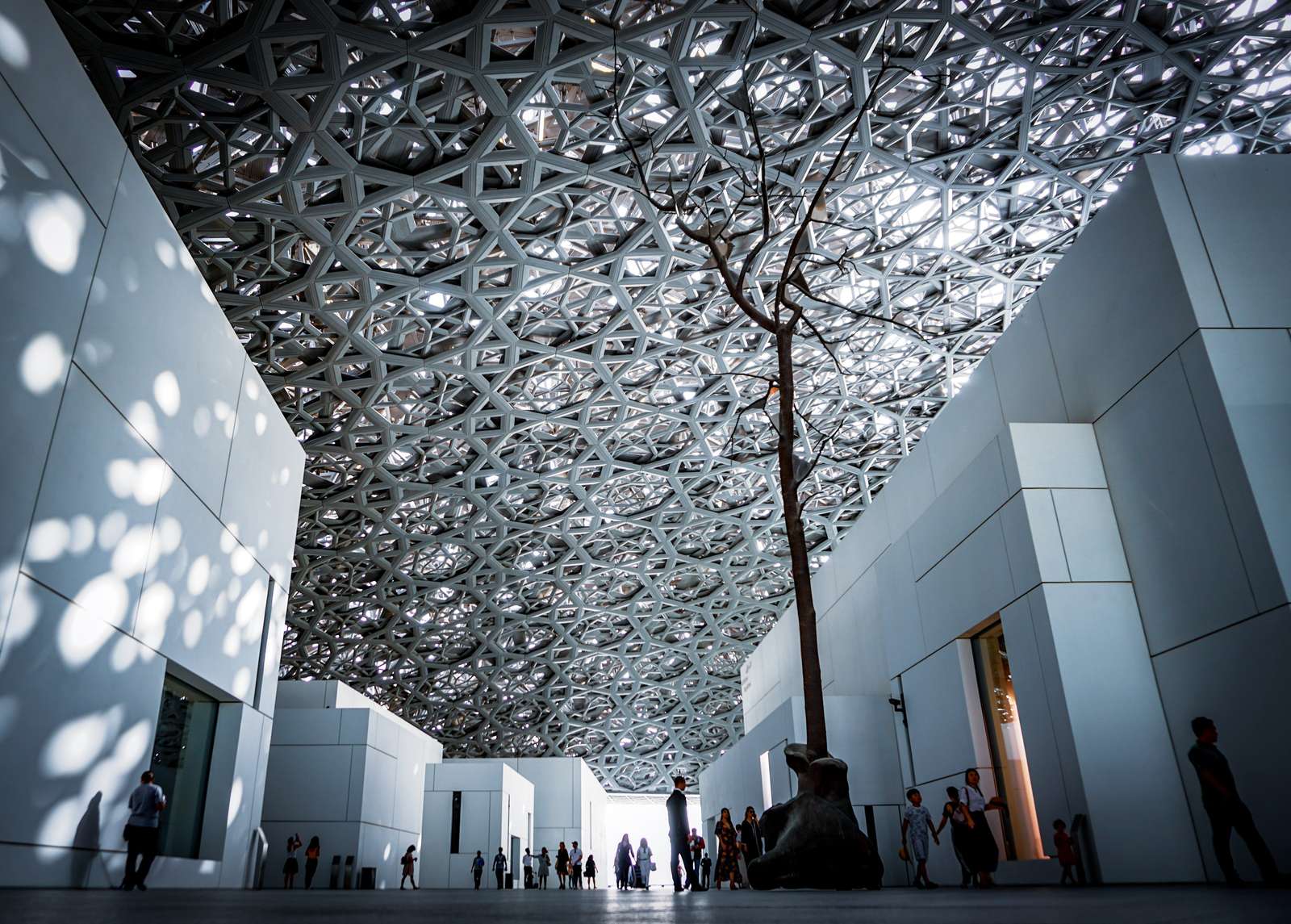 Лувр Абу-Даби, Объединенные Арабские Эмираты онлайн-пазл