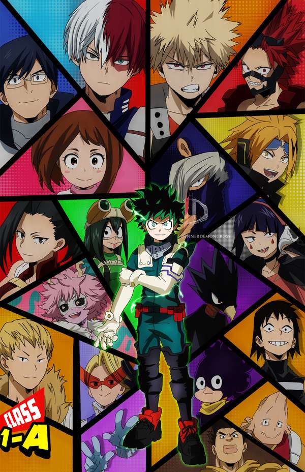 Mha Staffel 1 Online-Puzzle