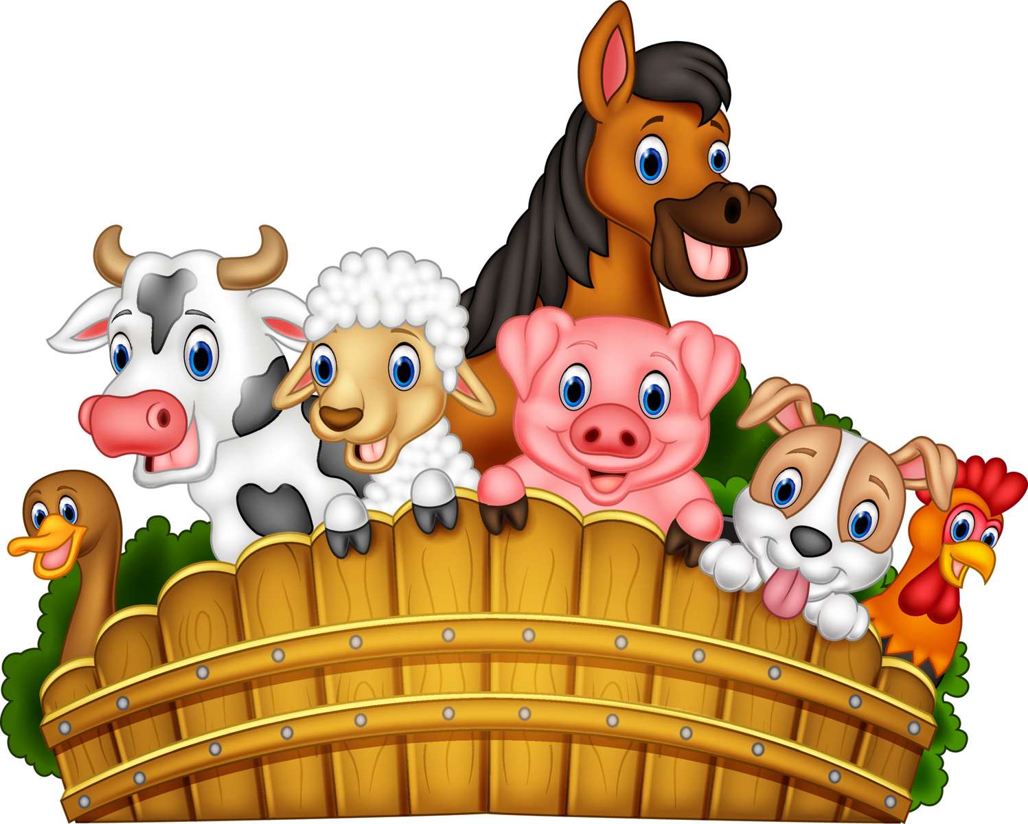 Animal de ferme puzzle en ligne