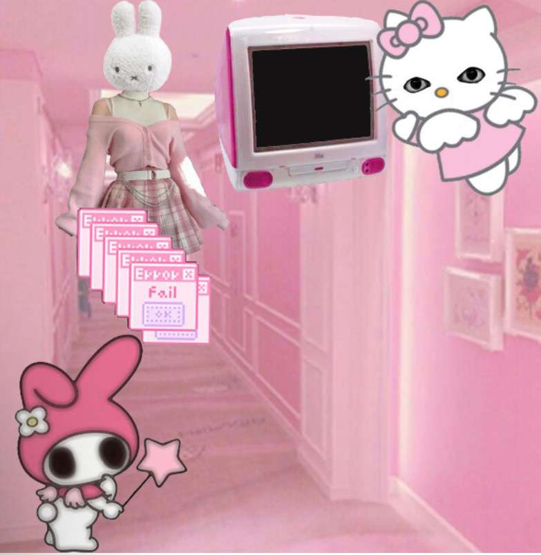 Hello Kitty пазл онлайн