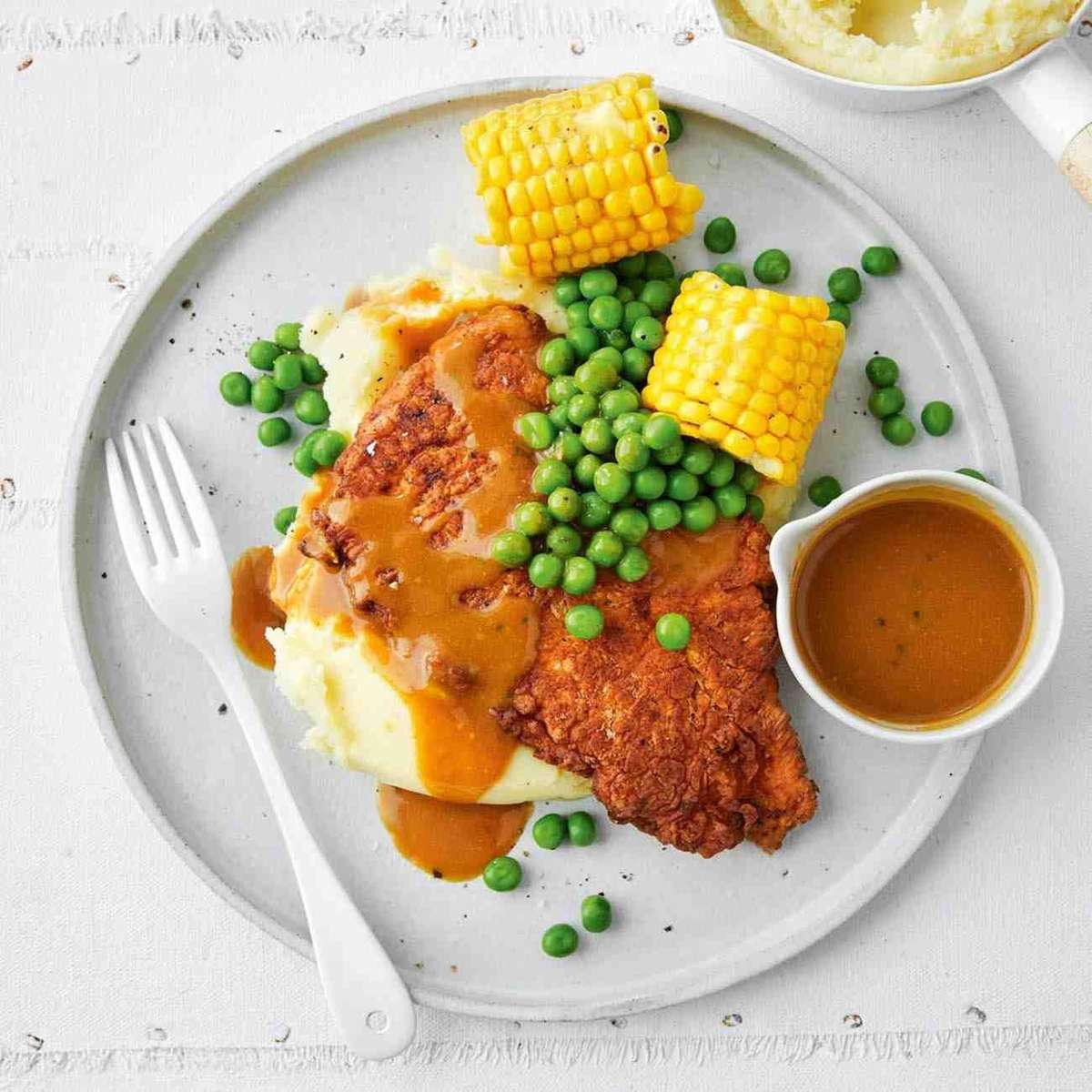 Smothered Chicken Dinner jigsaw puzzle online