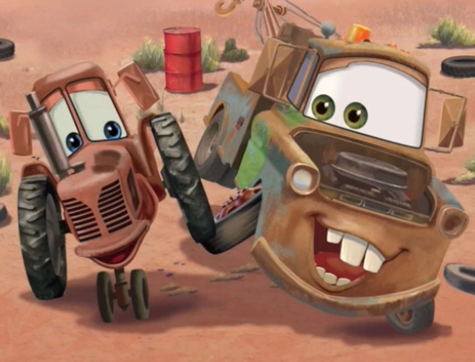 Mater et le bébé tracteur❤️❤️❤️❤️❤️ puzzle en ligne