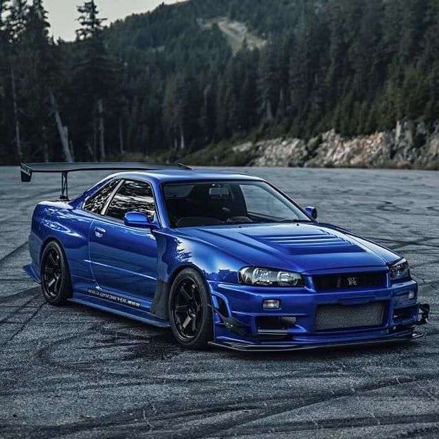 Nissan Skyline R34. puzzle online