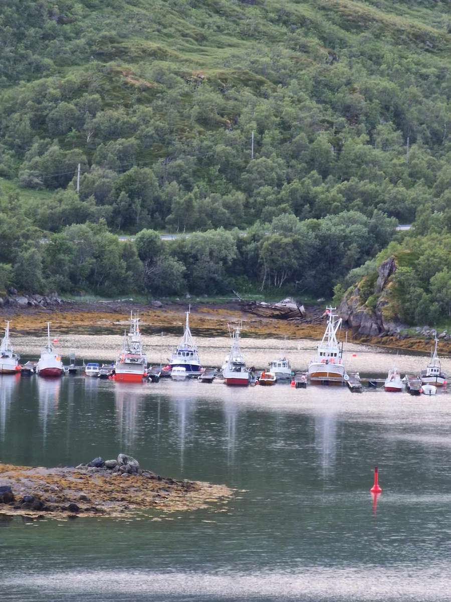 Norvégia tengerpart kirakós online