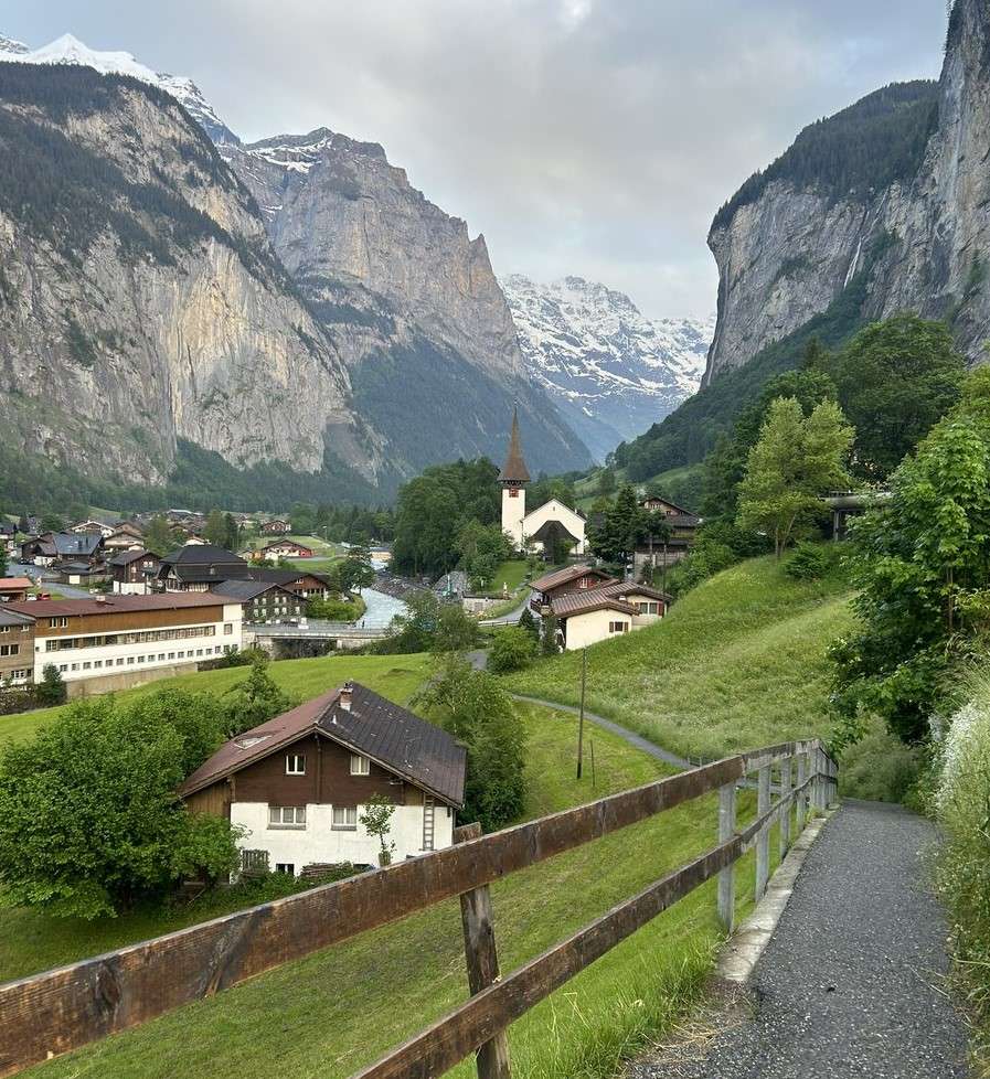 Очарование Швейцарии пазл онлайн