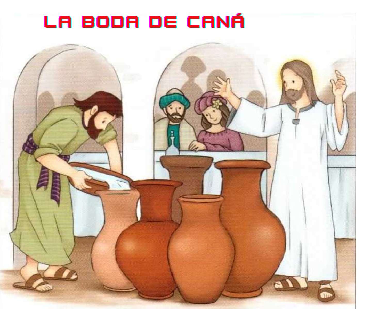 Les noces de Cana puzzle en ligne