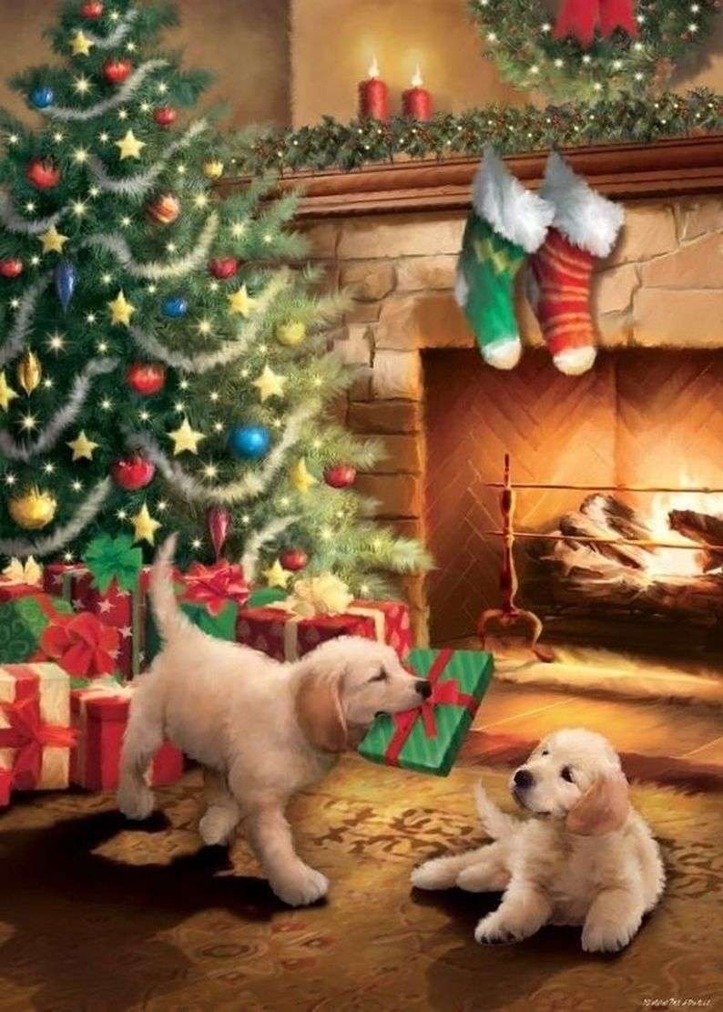 Precious moments on Christmas online puzzle