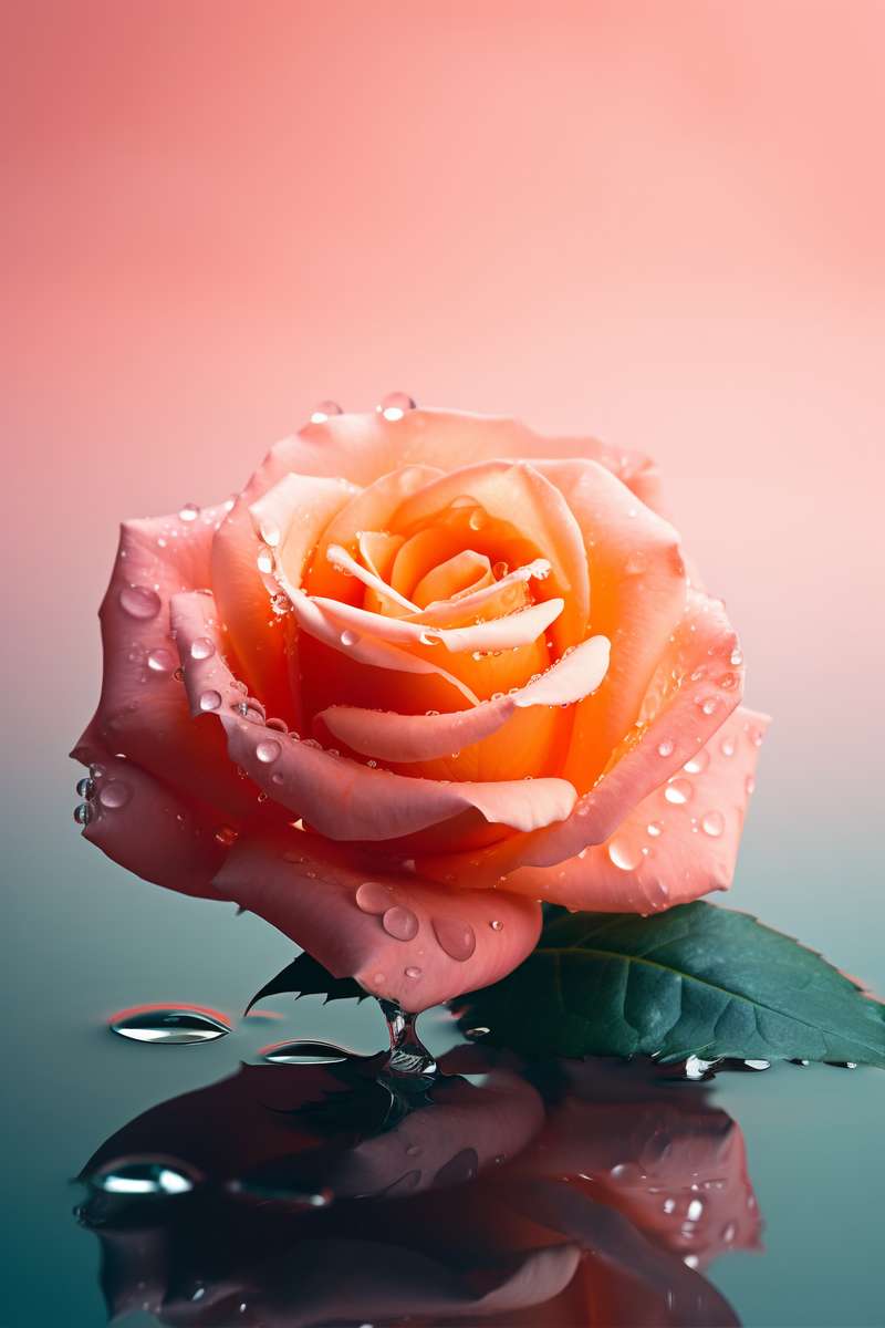 den vackraste rosen pussel på nätet