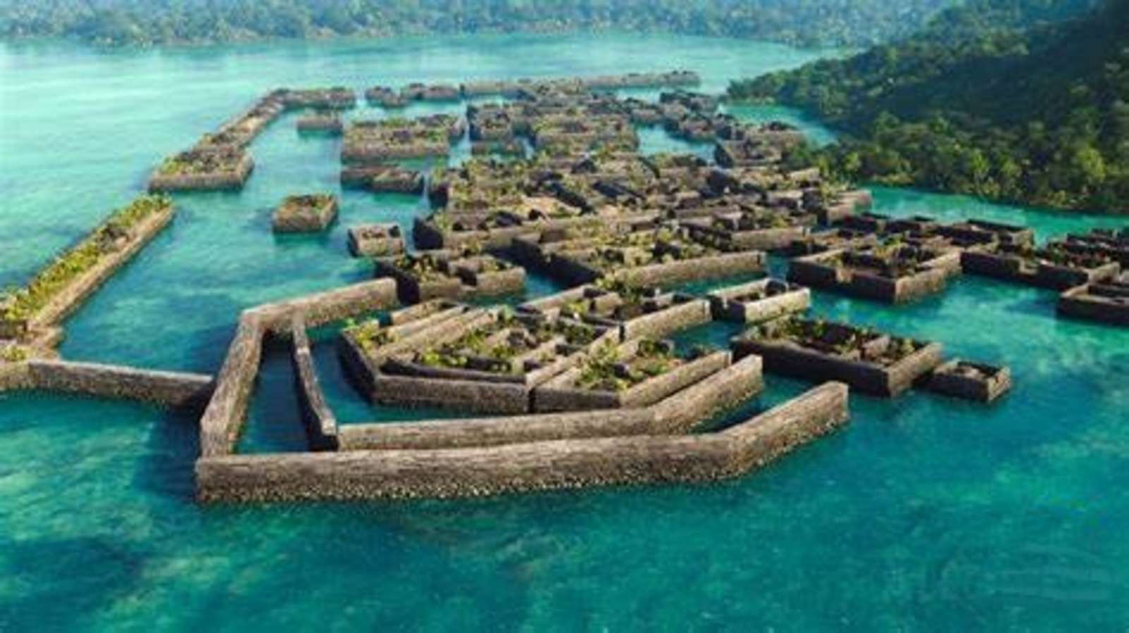Ηγέτης του σκαθαριού στο Nan Madol online παζλ