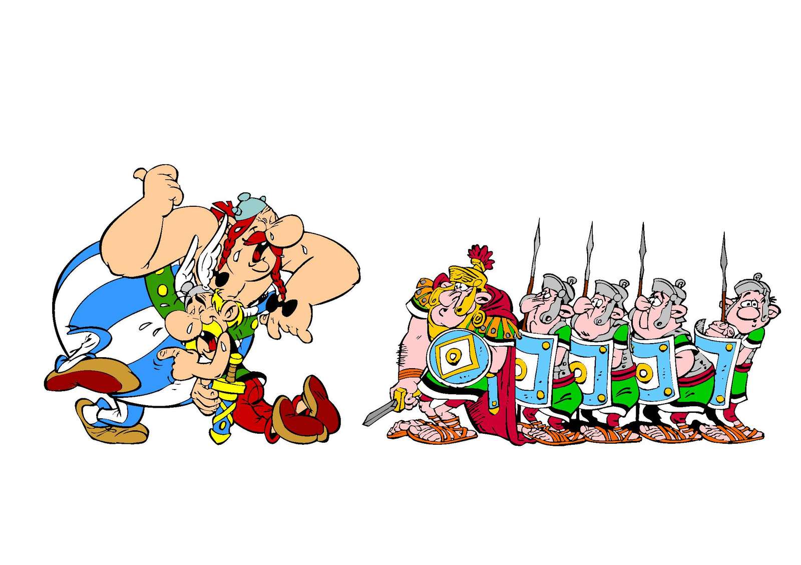 asterix-obelix skládačky online
