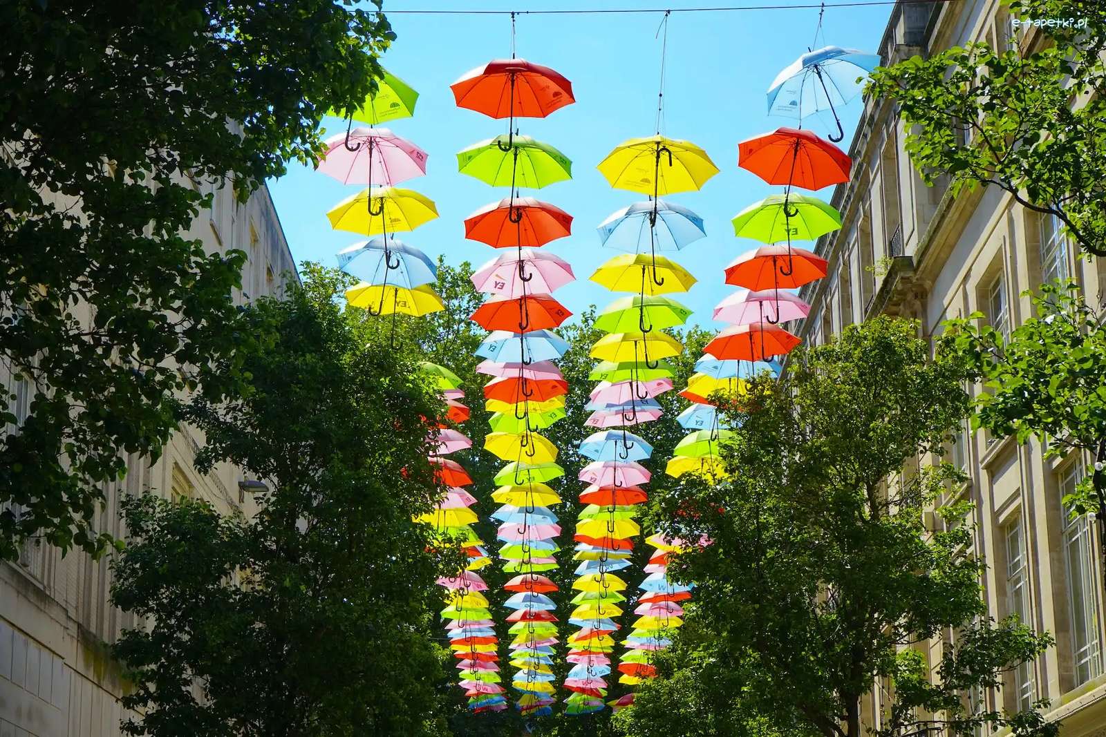 parasols. online puzzel