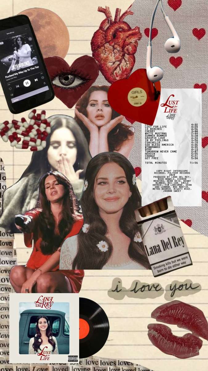 Lana del Rey Online-Puzzle