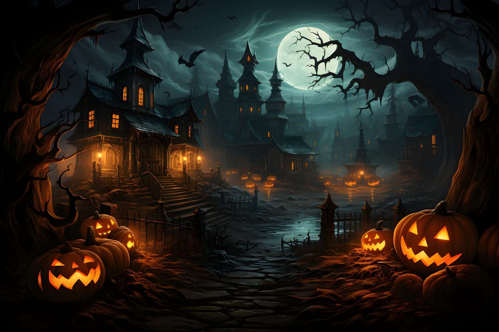 Halloween - online puzzle