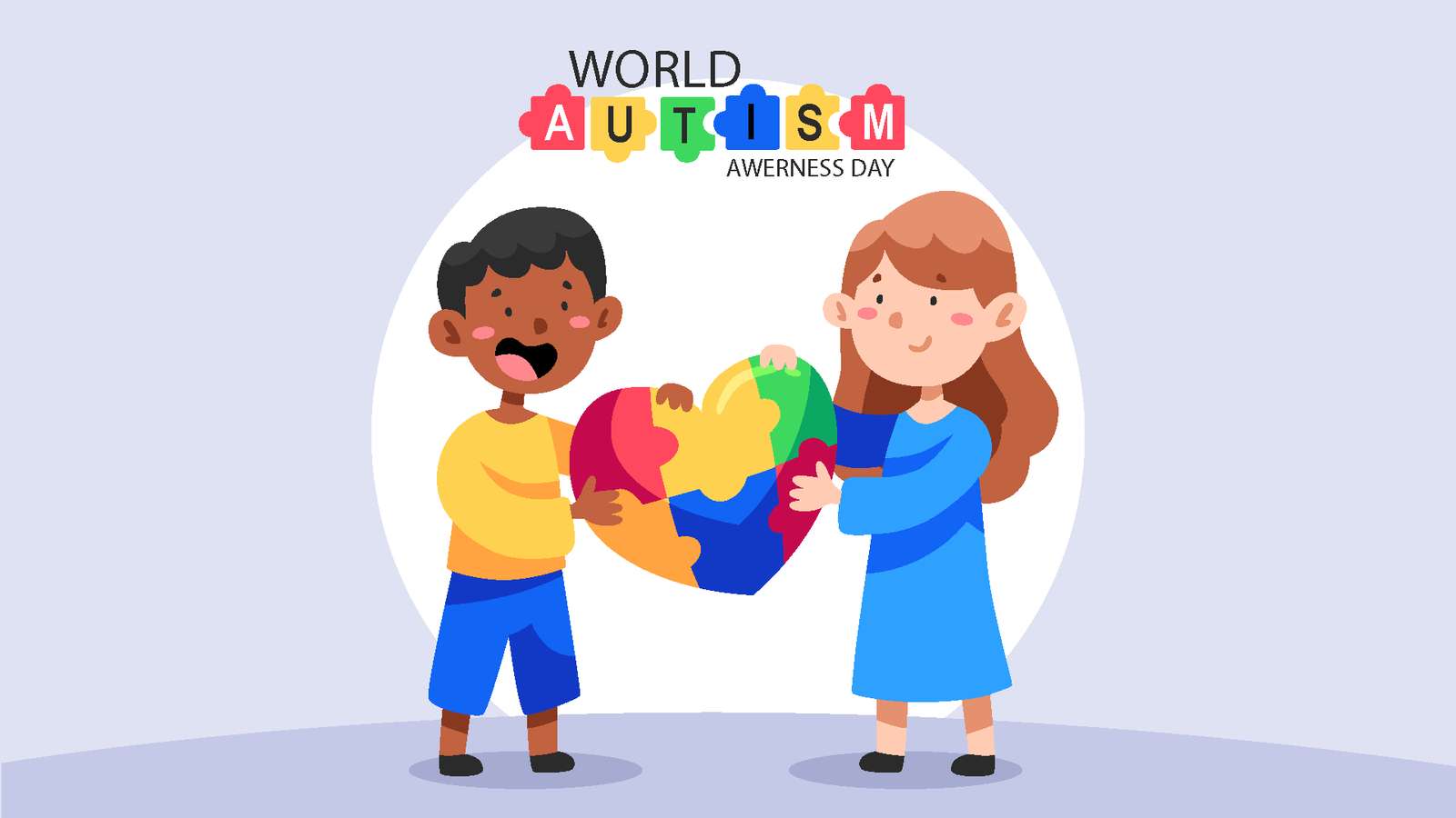 Welt-Autismus-Tag Online-Puzzle