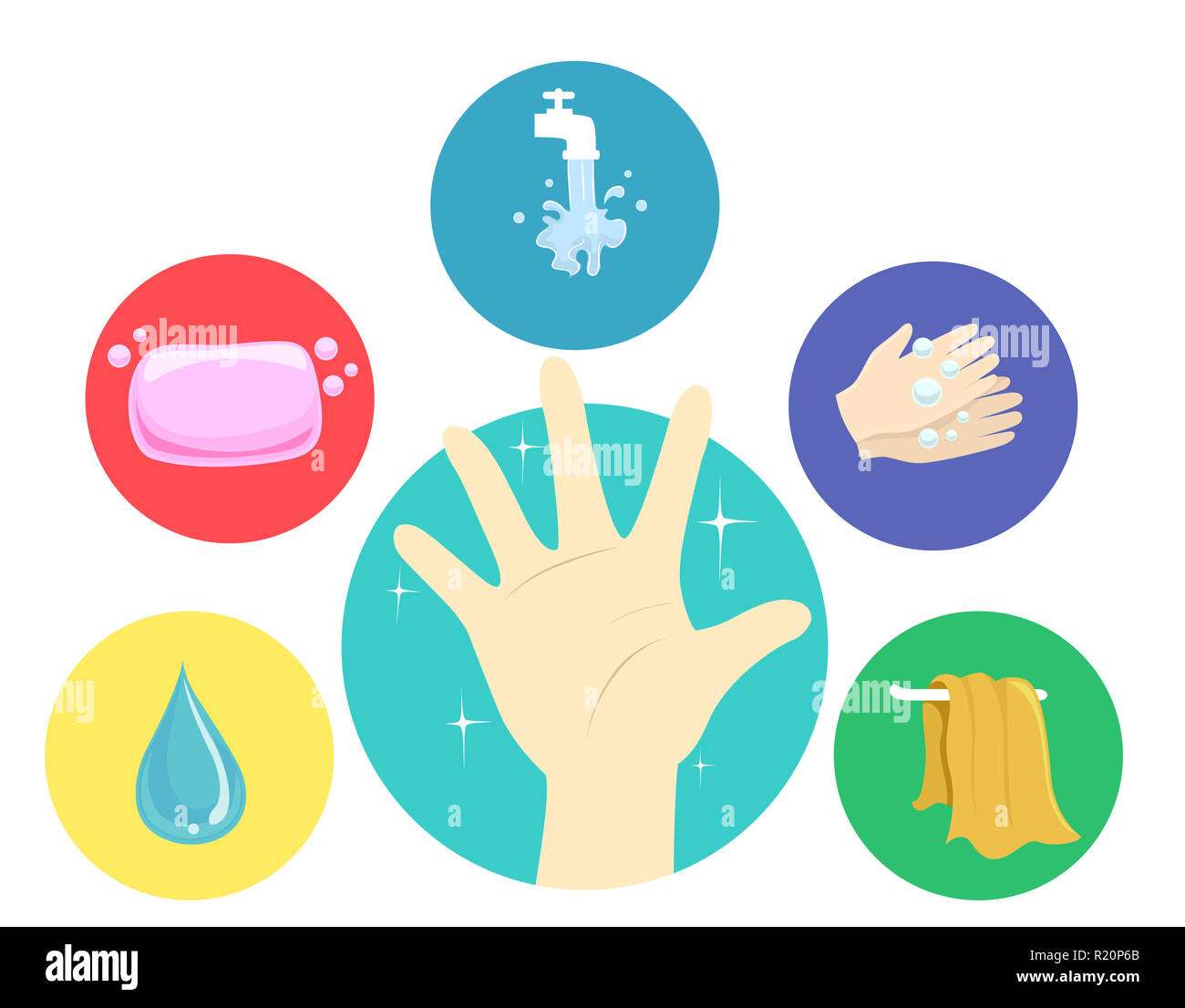 lavado de manos rompecabezas en línea