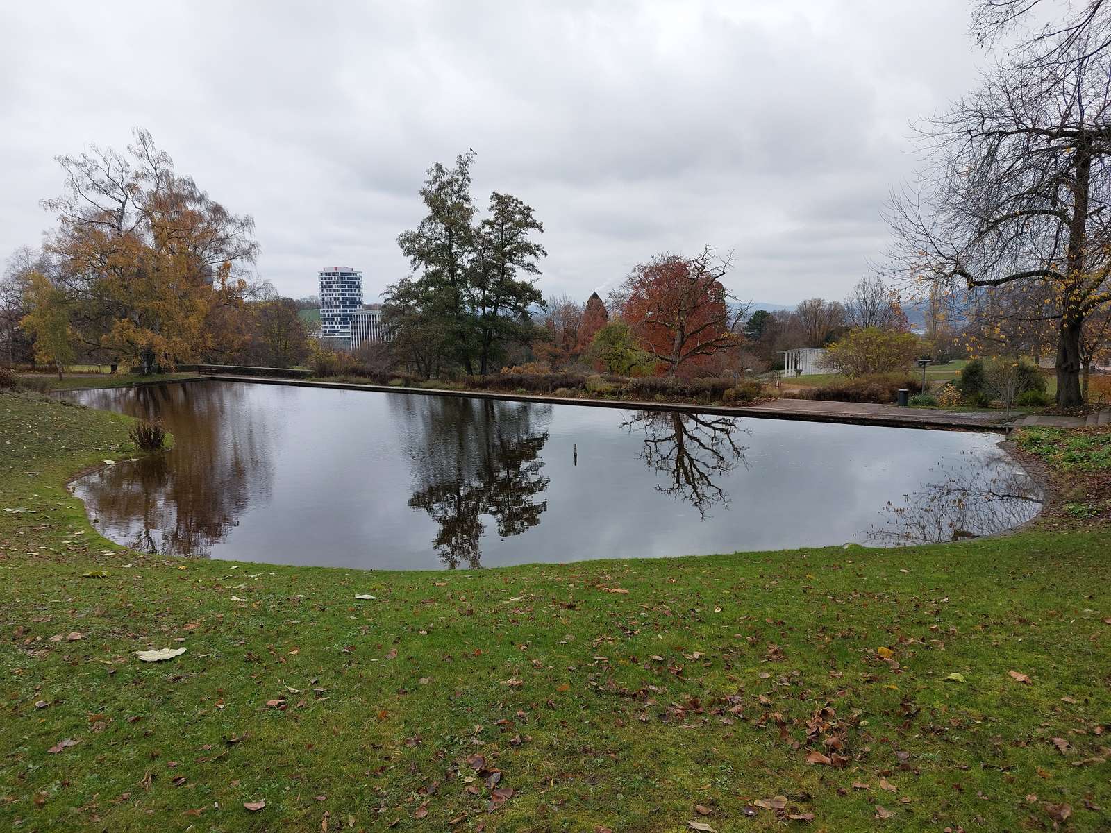 Een van de vier meren in een park online puzzel