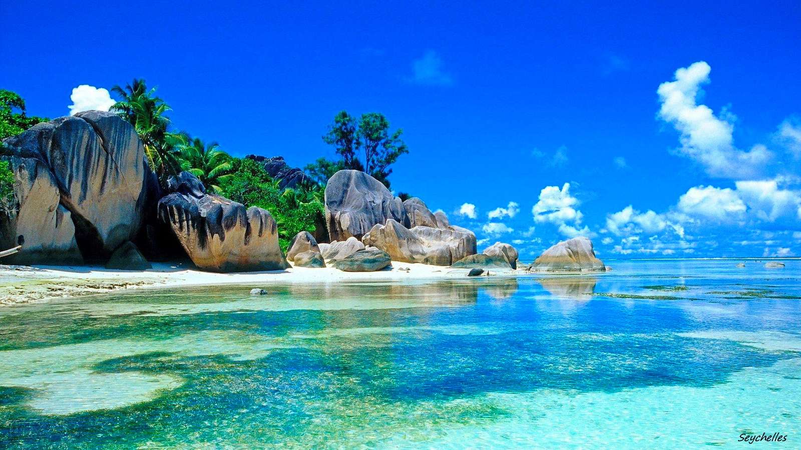 Hermosas Seychelles rompecabezas en línea